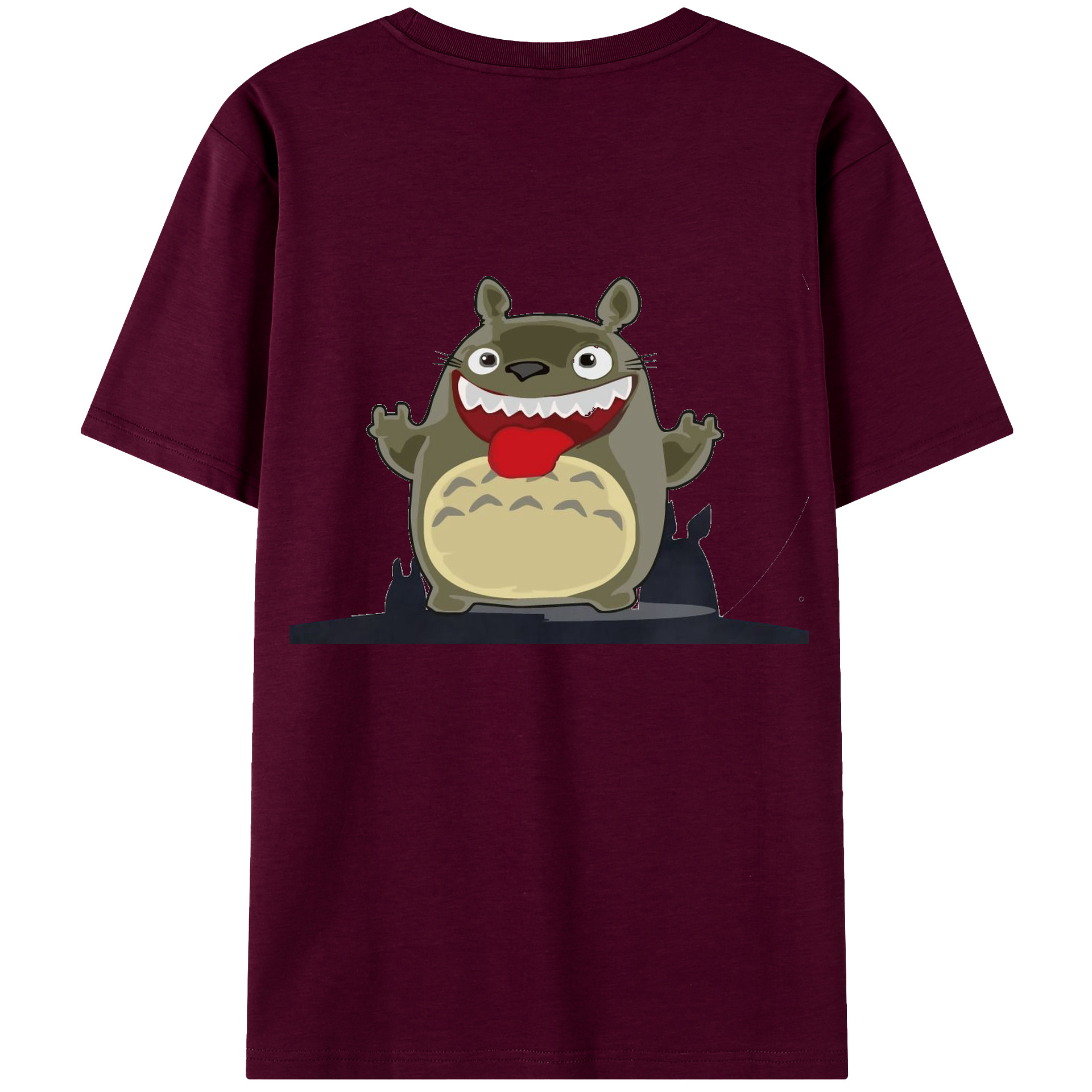 （画像用） となりのトトロ 草壁メイ 草壁サツキ My Neighbor Totoro Satsuki Kusakabe Mei Kusakabe レディース半袖Tシャツ(バックプリント)